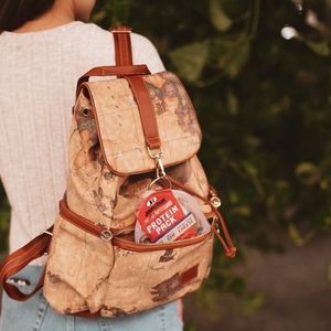 Travel Map Wanderlust Backpack
